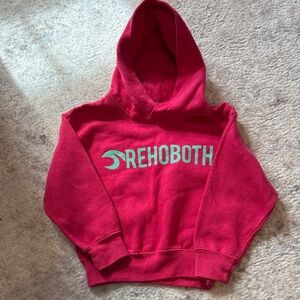 Toddler hot pink Rehoboth beach Hoodie